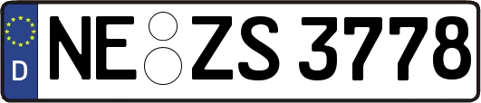NE-ZS3778
