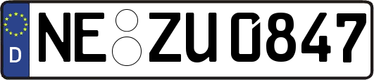 NE-ZU0847