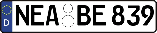 NEA-BE839