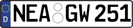 NEA-GW251