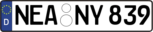 NEA-NY839