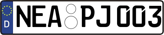 NEA-PJ003