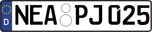 NEA-PJ025