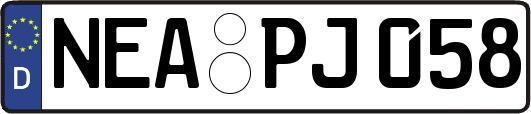 NEA-PJ058