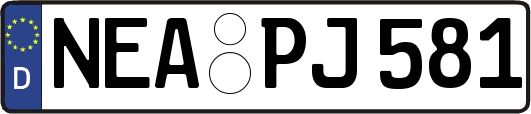 NEA-PJ581