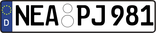 NEA-PJ981