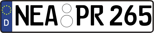 NEA-PR265