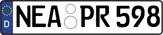 NEA-PR598