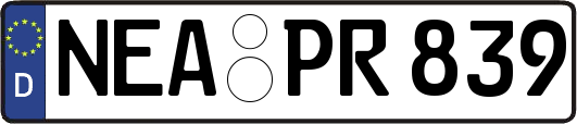 NEA-PR839