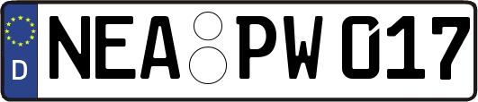 NEA-PW017