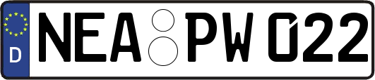 NEA-PW022