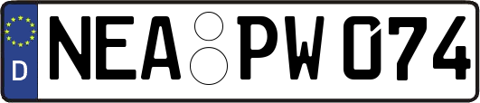 NEA-PW074