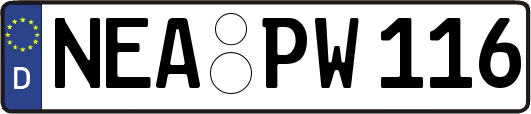 NEA-PW116