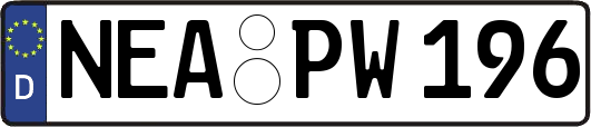 NEA-PW196