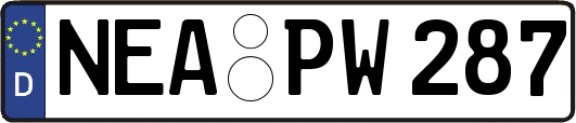 NEA-PW287