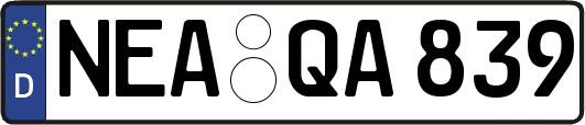 NEA-QA839