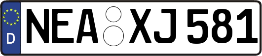 NEA-XJ581