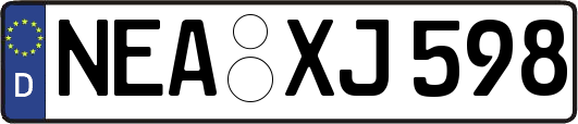 NEA-XJ598