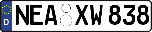 NEA-XW838