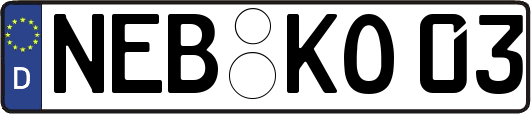 NEB-KO03
