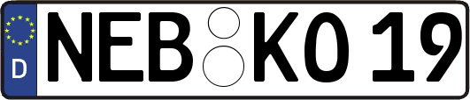 NEB-KO19