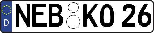 NEB-KO26