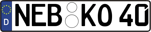 NEB-KO40