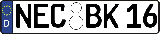 NEC-BK16