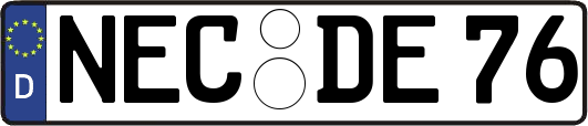 NEC-DE76