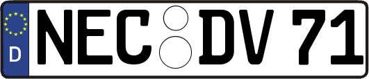 NEC-DV71