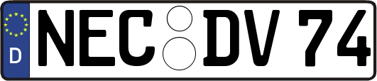 NEC-DV74