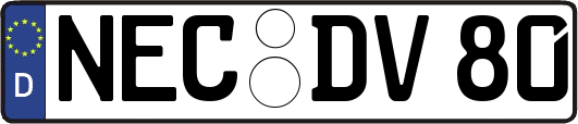 NEC-DV80