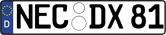NEC-DX81