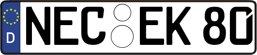 NEC-EK80