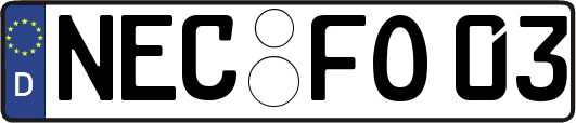 NEC-FO03