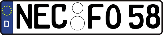 NEC-FO58