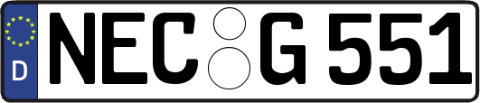 NEC-G551