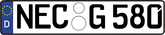 NEC-G580