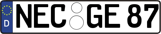 NEC-GE87