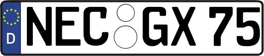NEC-GX75