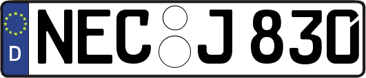 NEC-J830