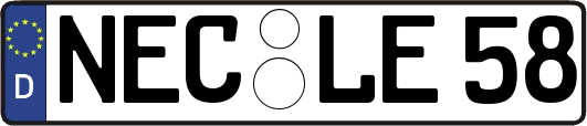 NEC-LE58