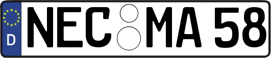 NEC-MA58
