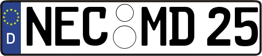 NEC-MD25