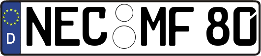 NEC-MF80