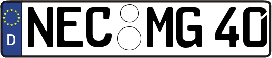 NEC-MG40