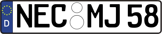 NEC-MJ58