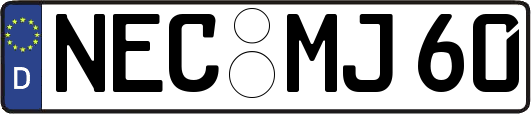 NEC-MJ60