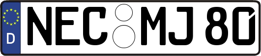 NEC-MJ80