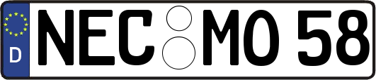 NEC-MO58